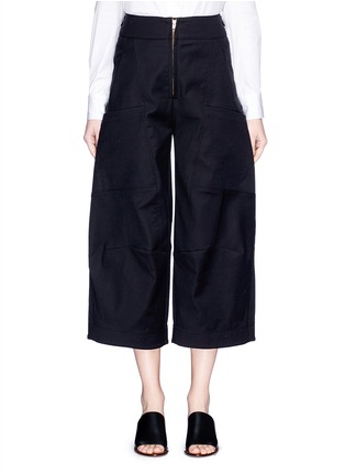 Main View - Click To Enlarge - CHLOÉ - Twill cargo culottes