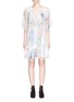 Main View - Click To Enlarge - CHLOÉ - Graphic print silk georgette dress