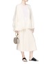 Figure View - Click To Enlarge - CHLOÉ - Fringe virgin wool open cardigan