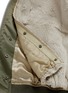 Detail View - Click To Enlarge - YVES SALOMON ARMY - Detachable fox fur collar rabbit fur liner satin bomber jacket