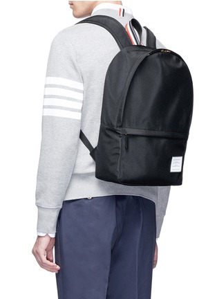 Figure View - Click To Enlarge - THOM BROWNE  - Canvas backpack