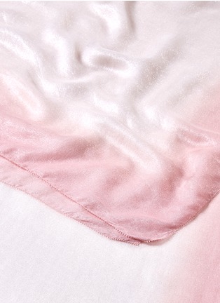 Detail View - Click To Enlarge - FALIERO SARTI - 'Luxuria' ombré border modal blend scarf