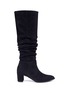 Main View - Click To Enlarge - PEDDER RED - 'Erin' suede knee high boots