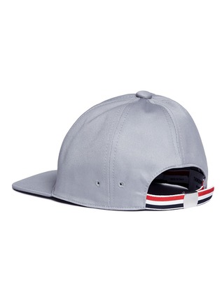 Figure View - Click To Enlarge - THOM BROWNE  - Twill baseball cap