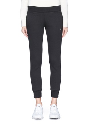 Main View - Click To Enlarge - CALVIN KLEIN PERFORMANCE - Slim fit cropped sweatpants