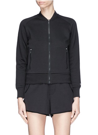 Main View - Click To Enlarge - CALVIN KLEIN PERFORMANCE - Logo print track jacket