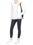 Figure View - Click To Enlarge - CALVIN KLEIN PERFORMANCE - Down puffer jacket