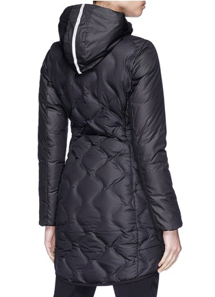 Back View - Click To Enlarge - CALVIN KLEIN PERFORMANCE - 'Sonic' hooded down puffer jacket