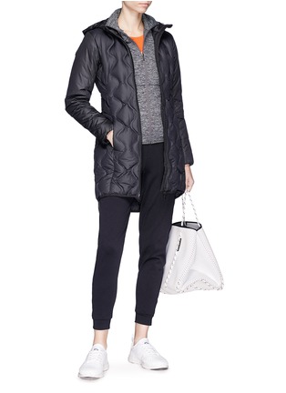 Figure View - Click To Enlarge - CALVIN KLEIN PERFORMANCE - 'Sonic' hooded down puffer jacket