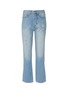 Main View - Click To Enlarge - VICTORIA, VICTORIA BECKHAM - 'Cali' distressed cropped straight leg jeans