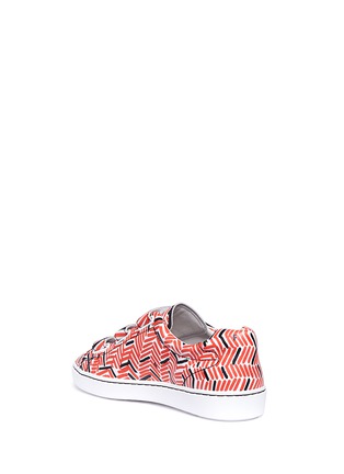 Detail View - Click To Enlarge - ASH - 'Pharell' tweed print leather sneakers
