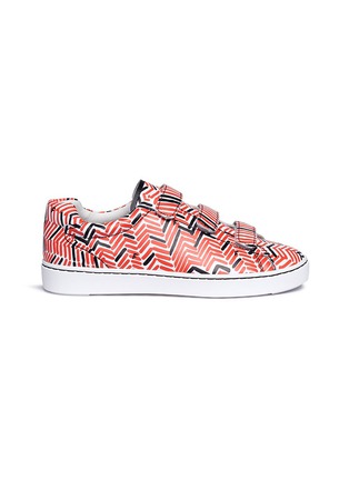 Main View - Click To Enlarge - ASH - 'Pharell' tweed print leather sneakers