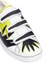 Detail View - Click To Enlarge - ASH - 'Pharell' flame print leather sneakers