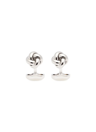 Main View - Click To Enlarge - BABETTE WASSERMAN - Smooth Knot' cufflinks
