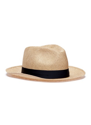 Main View - Click To Enlarge - LOCK & CO - Straw fedora hat