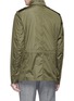 Back View - Click To Enlarge - SEALUP - Retractable hood water-repellent coat