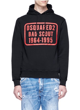 Main View - Click To Enlarge - 71465 - 'Bad Scout' print hoodie
