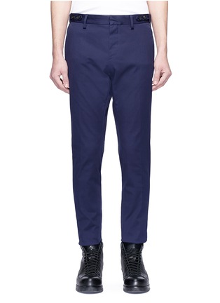 Main View - Click To Enlarge - 71465 - Slim fit twill pants