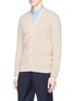 Front View - Click To Enlarge - ALTEA - Cotton knit cardigan