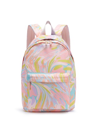 Main View - Click To Enlarge - STELLA MCCARTNEY - 'Bang' marble print kids backpack