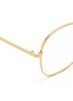 Detail View - Click To Enlarge - VICTORIA BECKHAM - 'Grooved Optical Feminine' metal butterfly glasses