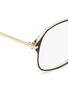 Detail View - Click To Enlarge - VICTORIA BECKHAM - Acetate square optical glasses