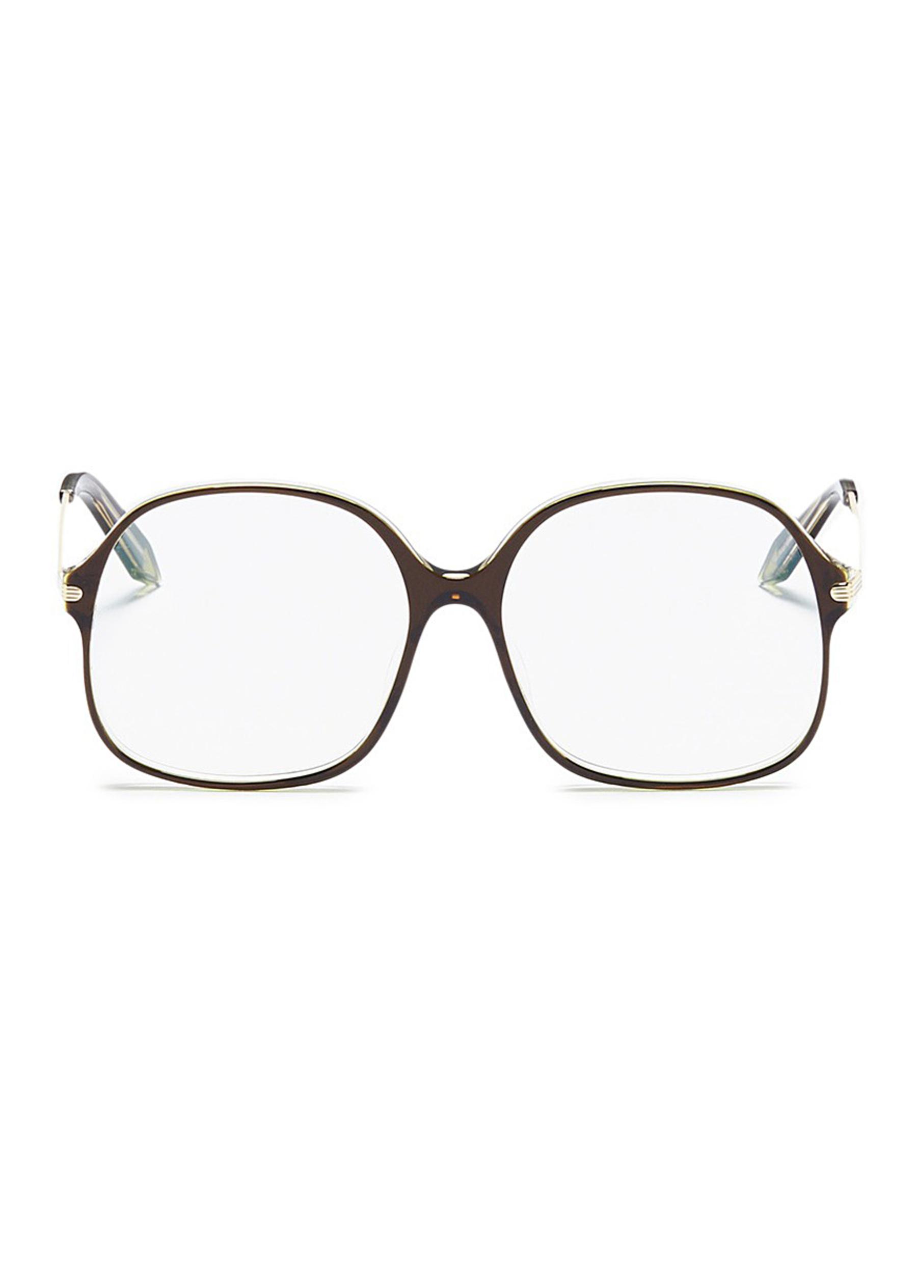 Acetate square optical glasses