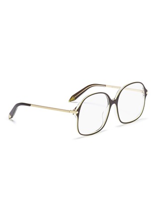 Figure View - Click To Enlarge - VICTORIA BECKHAM - Acetate square optical glasses