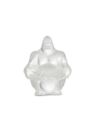 Main View - Click To Enlarge - LALIQUE - Gorilla sculpture – Clear