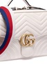 Detail View - Click To Enlarge - GUCCI - 'GG Marmont' small matelassé leather shoulder bag
