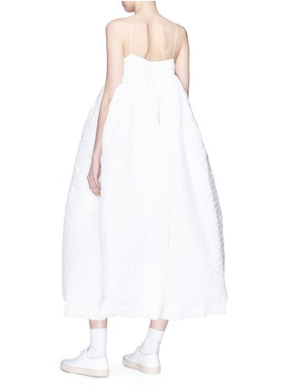 Figure View - Click To Enlarge - CECILIE BAHNSEN - 'Beth' puff midi dress