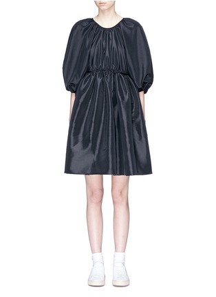 Main View - Click To Enlarge - CECILIE BAHNSEN - 'Ava' puff sleeve faille dress