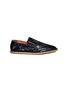 Main View - Click To Enlarge - DRIES VAN NOTEN - Python embossed leather espadrilles