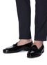 Figure View - Click To Enlarge - BOW-TIE - 'Henry' bow patent leather loafers