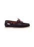 Main View - Click To Enlarge - BOW-TIE - 'Adams' suede boat shoes