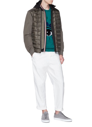 Figure View - Click To Enlarge - MONCLER - 'Ariege' down puffer bomber jacket