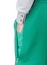 Detail View - Click To Enlarge - MONCLER - Zip gusset sweat shorts