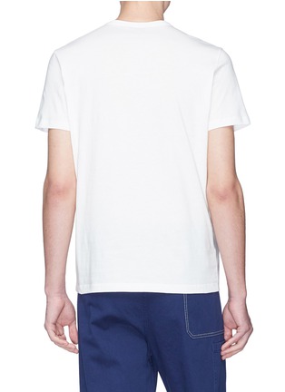 Back View - Click To Enlarge - MONCLER - Stripe T-shirt