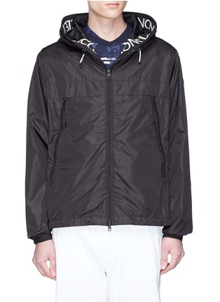 Main View - Click To Enlarge - MONCLER - 'Massereau' logo embroidered jacket