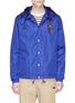 Main View - Click To Enlarge - MONCLER - 'Lance' logo patch coach jacket