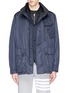 Main View - Click To Enlarge - MONCLER - 'Seran' retractable hood coat