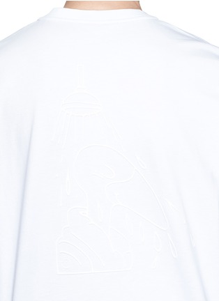 Detail View - Click To Enlarge - MONCLER - Monduck graphic print T-shirt