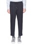 Main View - Click To Enlarge - MONCLER - Petersham outseam twill jogging pants