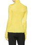 Back View - Click To Enlarge - CALVIN KLEIN 205W39NYC - Silk rib knit turtleneck sweater