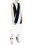 Figure View - Click To Enlarge - CALVIN KLEIN 205W39NYC - Smocked pencil skirt