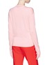Back View - Click To Enlarge - CALVIN KLEIN 205W39NYC - Silk sweater