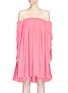 Main View - Click To Enlarge - CALVIN KLEIN 205W39NYC - Ruched off-shoulder dress