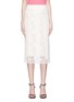 Main View - Click To Enlarge - CALVIN KLEIN 205W39NYC - Guipure lace pencil skirt