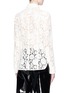 Back View - Click To Enlarge - CALVIN KLEIN 205W39NYC - Guipure lace policeman shirt