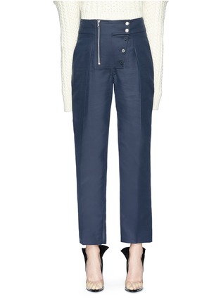 Main View - Click To Enlarge - CALVIN KLEIN 205W39NYC - Straight leg cropped suiting pants